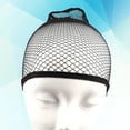 thumbnail image 6 of ELAYARD 3Pcs Stretchable Black Hairnets Mesh Wig Nets with Elastic Design for Daily Use, 6 of 7