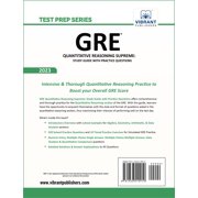 Test Prep GRE Quantitative Reasoning Supreme: Study Guide with Practice Questions, (Paperback)