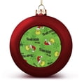 thumbnail image 1 of Bolas navideñas de Grinch para decoración navideña, decoración para fiestas, adornos para árboles, 1 of 5