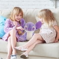 thumbnail image 4 of ¡Promoción de vacaciones! Coser juguetes de peluche coser juguetes de peluche aliviar juguetes de peluche navidad, días festivos, cumpleaños amigos de la cama, 11 pulgadas rosa, 4 of 9