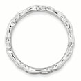 thumbnail image 2 of 925 Sterling Silver Stackable Ring Textured Fancy/ Carved, 2 of 8