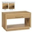 thumbnail image 5 of Pemberly Row Contemporary Oak Wood Veneer Night Stand - 32"W x 18"D x 21"H, 5 of 14