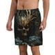 thumbnail image 2 of Balery Vintage Ornate Skull Traje de Baño Estilo Hawaiano para Hombre, Shorts de Secado Rápido con Bolsillos-3X-Large, 2 of 6