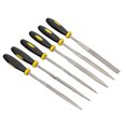 thumbnail image 1 of Peggybuy 6pcs 140mm Metal Filing Rasp Needle File Wood Carving Tool Woodworking File, 1 of 9