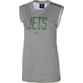 thumbnail image 2 of Women's Outerstuff  Gray New York Jets No Sweat Tank Top, 2 of 3