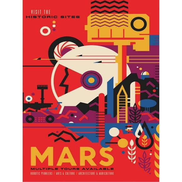 Puzzle New York Entreprise - NASA Visiter Mars - 1000 Pièce Puzzle