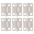 thumbnail image 1 of Stainless Steel Hinge,10Pcs 1in Hinges 304 Butt Hinges Hinges High-Precision Functionality, 1 of 14