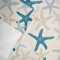 thumbnail image 4 of Window Valance for Kitchen,Blue Yellow Beige Sea Star on Linen Rod Pocket Curtain Valances Short Curtains Drapes Panel,Summer Oceans Window Treatment Topper for Living Room Bathroom Bedroom Home, 4 of 9