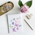 thumbnail image 4 of 1set 57 pcs Colorful Butterfly Wall Decal Beautiful Insect PVC Wall Self-adhesive Stickers Removable Wall Art for Girl's Room Window Decoration 75x29cm, 4 of 7