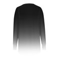 thumbnail image 4 of Kaemgyyd Tops for Women Trendy Gradient Long Sleeve Tunic Tee Casual Oversized Crew Neck Shirts with Thumb Holes, 4 of 5