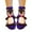 Purple, variant on IROINNID Ankle Socks for Women Fun Socks Christmas Socks Sleep Socks Lovely Socks Floor Socks Cartoon Wool Socks Thickened Warm Socks
