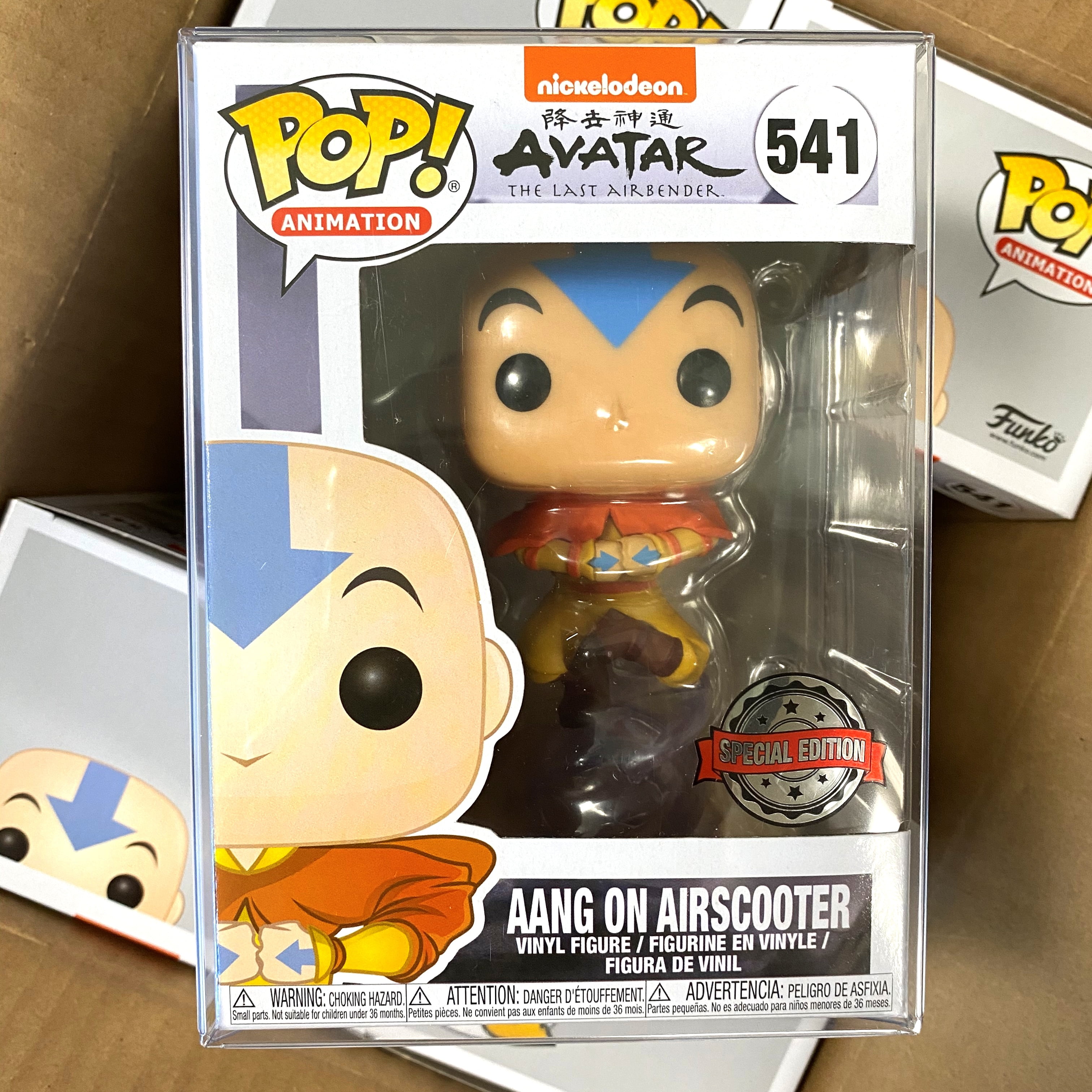 Bundled Box Protector CASE Aang Funko Avatar The Last Airbender POP