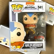 Funko Pop Avatar : Aang on Airscooter #541 w/Pop Protector Case "Mint Box"