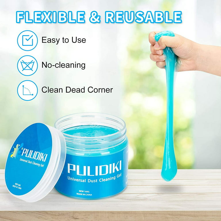 Cleaning Gel Universal Dust Cleaner Remover 160g for PC Keyboard Laptop Car  home