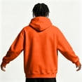 thumbnail image 7 of Men Fleece Hooded Sweatshirt Casual Long Sleeve Hoodies Long Sleeve Fall Winter Lightweight Plain Hooded Sweatshirts Long Sleeve Hooded Pullover Sweatshirts Blouse, 7 of 7
