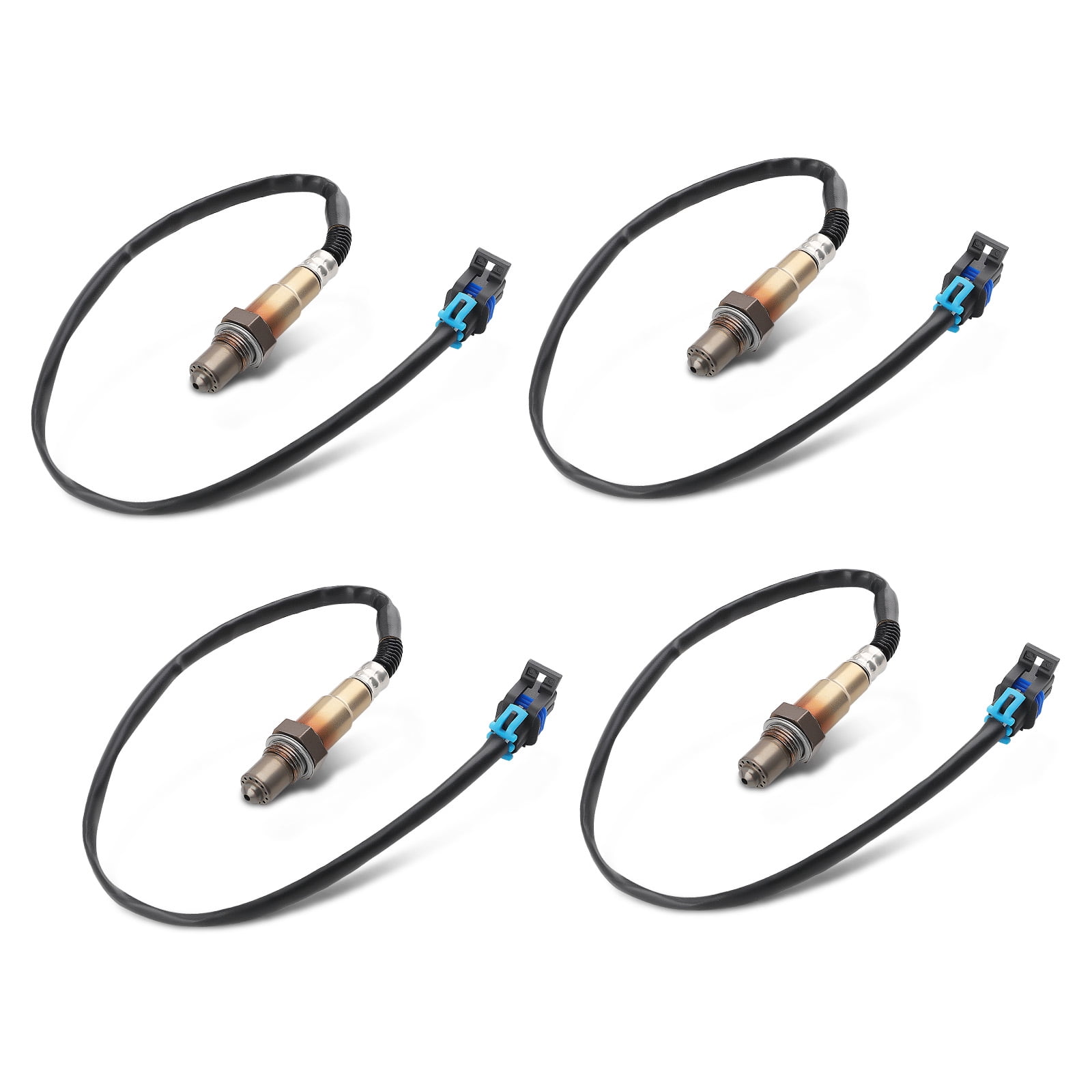 Maxpeedingrods 4Pcs O2 Oxygen Sensor 234-4565 234-4566 Upstream Downstream for Chevrolet Colorado 2015-2016 Impala 2014-2020 Caprice Traverse 2012-2017, for GMC Acadia Canyon, for Buick Enclave