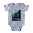 thumbnail image 1 of CafePress - Owl CROP Text - Cute Infant Baby Football Bodysuit, 1 of 1