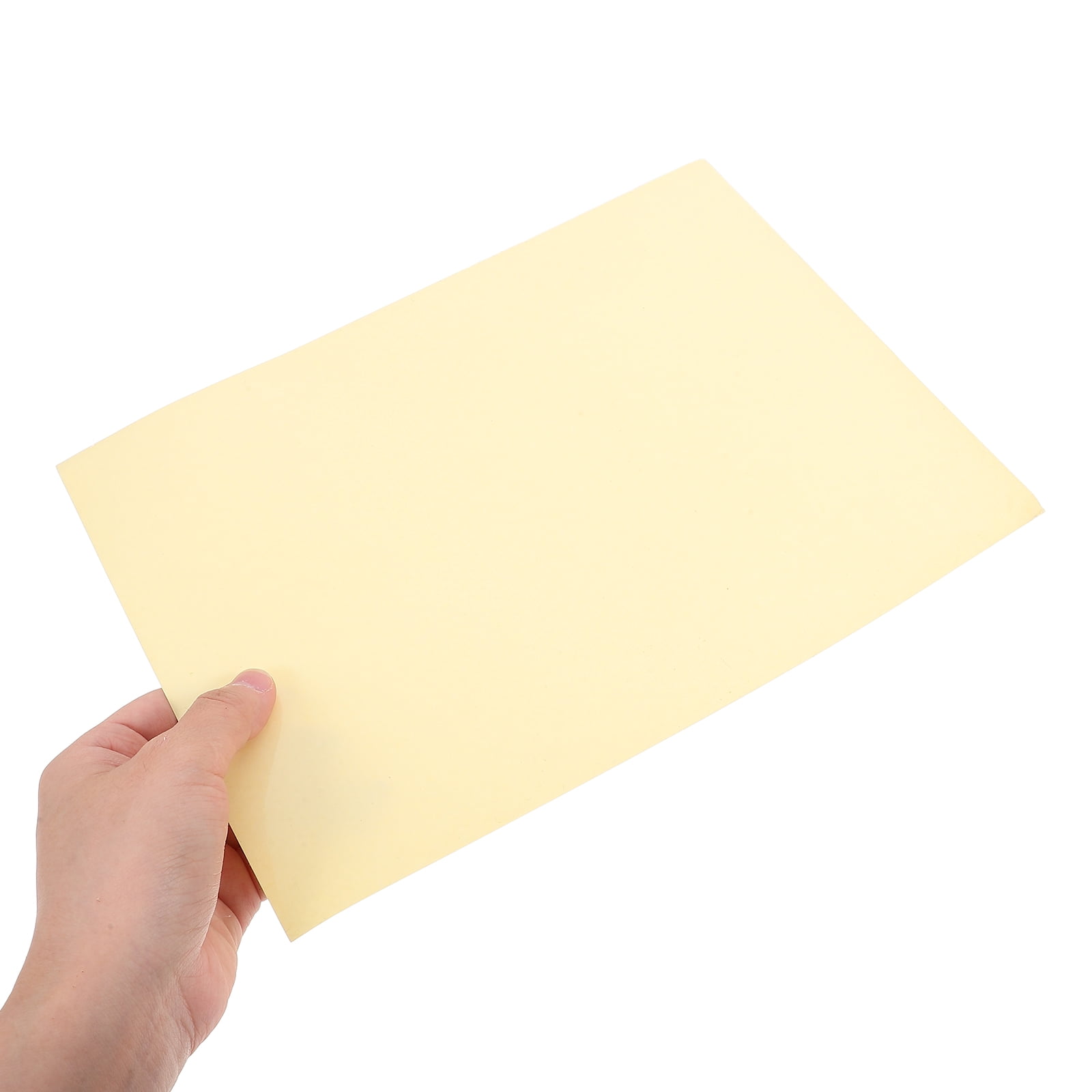 WRISTBIQUE 100Pcs Transparent Waterproof Self Adhesive Vinyl Sticker Paper for Printer High Adhesion and Clear Printing