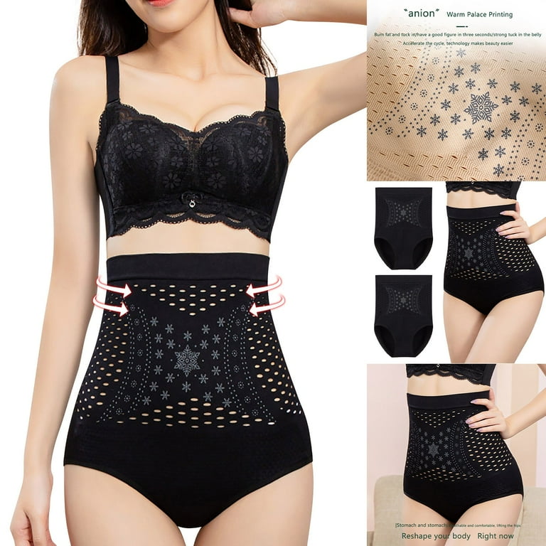 LowProfile Shapewear for Women Tummy Control High Waisted Pants Traceless Butt Lift Gaine Amincissante Femme Warm Yoga Fajas Reductoras Body Shaper Shorts Black L Walmart