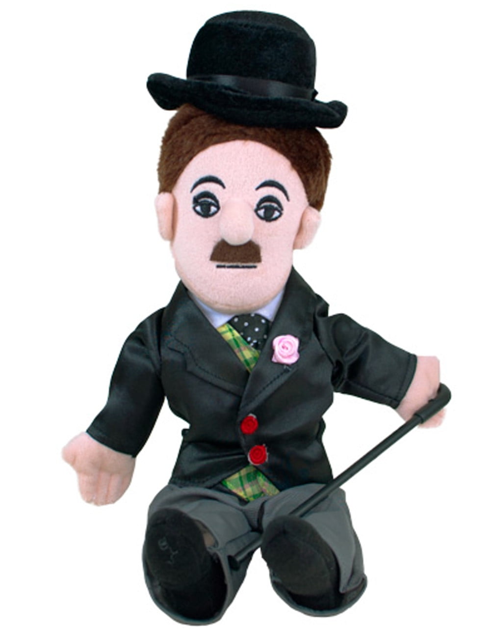 Charlie Chaplin Little Thinker Silent Movie Little Tramp Push Toy Accessory 