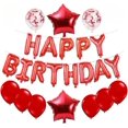 thumbnail image 1 of Yanonmyfd Globos Happy Birthday para Decoracion, Globos Feliz Cumpleaños, Baner Cumpleaños. Letrero de globos metalicos de fiesta. Kit fiesta decoracion pared. Decoration banner Party (HAPPYROSAMEX), 1 of 23