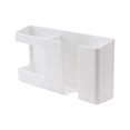 thumbnail image 2 of Soporte de pared de enchufe de teléfono de almacenamiento de Control remoto de multifunción para cocina sa de estar Blanco Sunnimix Estante de almacenamiento organizador, 2 of 7