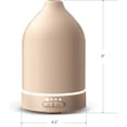 thumbnail image 3 of Brookstone Ceramic Diffuser Essential Oil Diffuser 60ml Tank Beige, 3 of 6