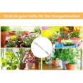 thumbnail image 4 of 3-Prong Stainless Steel Root Rake Loosen Soil Bonsai Rake Lightweight Bonsai Tree Toool with Ergonomic Handle for Gardening Plants, 4 of 9
