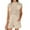 Khaki, variant on MELDVDIB Womens Knitted Outfits Mock Neck Cap Sleeve Ribbed Pullover Tops High Waist Shorts Comfy Trendy Dailywear Set
