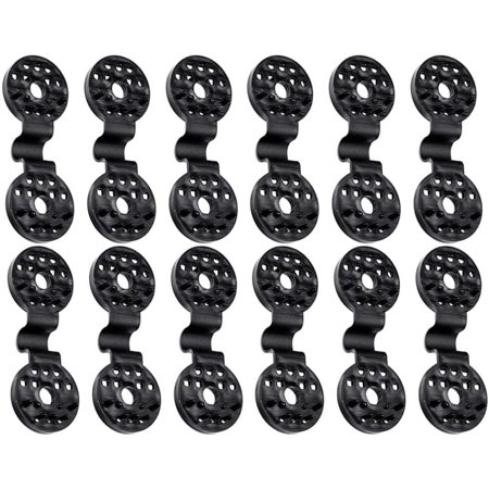 Shade Cloth Clips Plastic Sunshade Clips 50pcs Shade Netting Black Clips for Greenhouse Outdoor Garden Anti Bird Netting Garden Netting Agricultural Shade Accessories