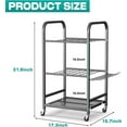 thumbnail image 2 of Garden Tool Organizer and Storage, Yard Tool Stand Garage Tool Organization, Yard Tool Racks for Indoor/Outdoor Use, 2 of 7