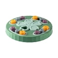 thumbnail image 1 of Creative Dog Smart Beginner & Slow Feeder - IQ Interactive Training Toy Box, Non-Slip Bottom - Green, 1 of 6