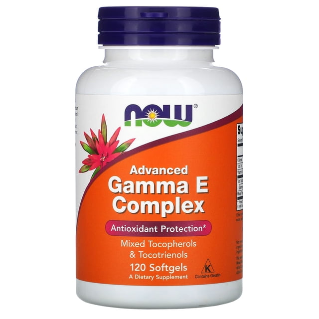 NOW FOODS GAMMA E COMPLEX 120 SOFTGELS