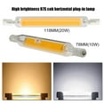 thumbnail image 1 of CNKOO R7S 78/118mm 10/20W COB LED Halogen Light Dimmable Replace Lamp Bulb Glass Tube, 1 of 8