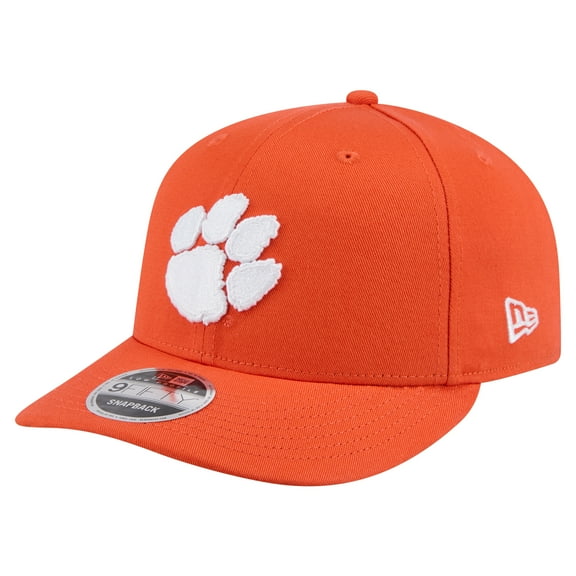 Men's-New Era Orange Clemson Tigers Low Profile 9FIFTY Snapback Hat