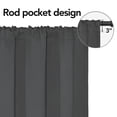 thumbnail image 2 of Cortinas Easy-Going 86x214 cm Gris Opacas Térmicas 2 Paneles, 2 of 7