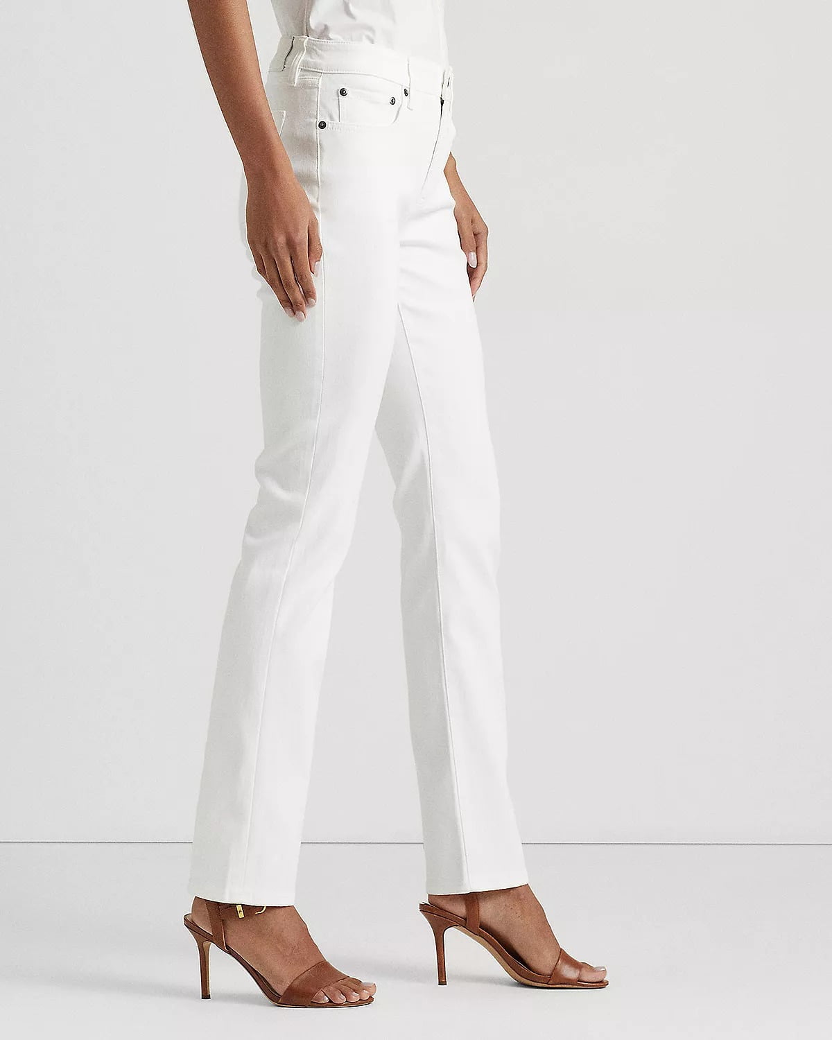POLO RALPH LAUREN White Womens Avery Boyfriend POLO RALPH LAUREN White Womens Avery Boyfriend