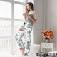 thumbnail image 5 of Balery Music Lover Dinosaur Pantalones de pijama para mujer, pijamas ultraligeros, pantalones de estar por casa-Medium, 5 of 6