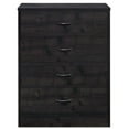 thumbnail image 4 of Mainstays 4-Drawer Dresser, Dark Oak, 4 of 9