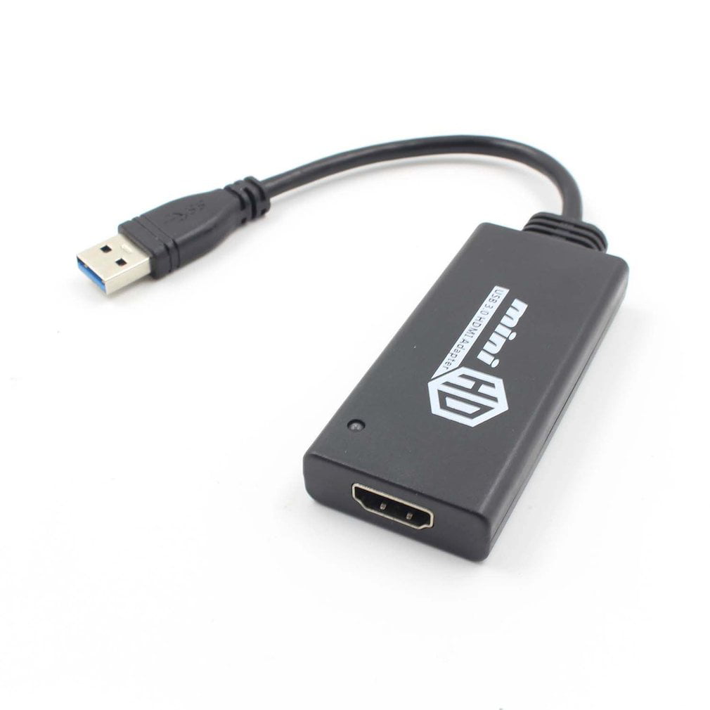 2018 Upgraded Version Mini USB 3.0/ USB 2.0 To HDMI Adapter USB HDMI .