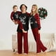 thumbnail image 2 of Family Look Christmas Matching Pajamas Set Winter Xmas Adult Kids Baby Pyjamas Elk Deer Family Matching Outfits Family Sleepwear, 2 of 3