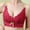 Red, variant on asdoklhq Sports Bras for Women,Breathable No Steel Ring Lace Gathering Adjustment Lift Bra Woman Underwear