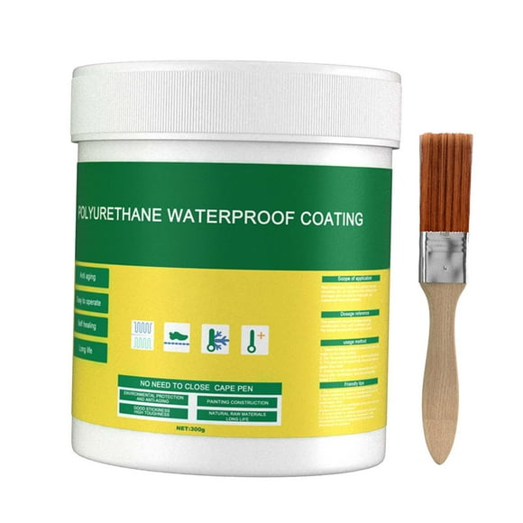 Waterproofing Agent,Waterproof Coating Agent Waterproof Sealant,Transparent Waterproof Leakproof Agent Repair,Waterproof Insulating Sealant for Cracks Roofs,Waterproofing Agent for Window 300g