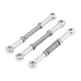 thumbnail image 1 of Varillas de varillaje de dirección delantera de aleación de aluminio para coche RC FS 53633/51805/51806 1/10 (plata), 1 of 10