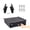 13" Push (Manual) - Black + Bracket, variant on HK SYSTEMS 13inch Heavy Duty Manual Push-Open Cash Drawer with 4Bill/5Coin, Removable Till, Two Medial Slots, White