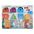 thumbnail image 2 of Busy Workboard, 3 Locks Kids Busy Workboard Wood Material  For Entertainment, 2 of 8
