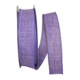 thumbnail image 1 of Reliant Ribbon 92573W-064-09K Everyday Linen Value Wired Edge Ribbon - Purple - 1.5 in. x 50 yards, 1 of 3
