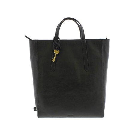 Fossil Women's Camilla Convertible Leather Backpack - Black
