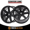 thumbnail image 2 of 19x10.5 Centerline 670B SM1 Rev 7 Satin Black Wheel 5x4.5 (45mm), 2 of 5