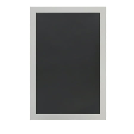Alamont Home - Canterbury 24"W x 0.75"D x 36"H Magnetic Wall Mounted Chalkboard - Solid White